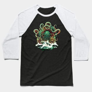 Raised from R'lyeh Cthulhu Baseball T-Shirt